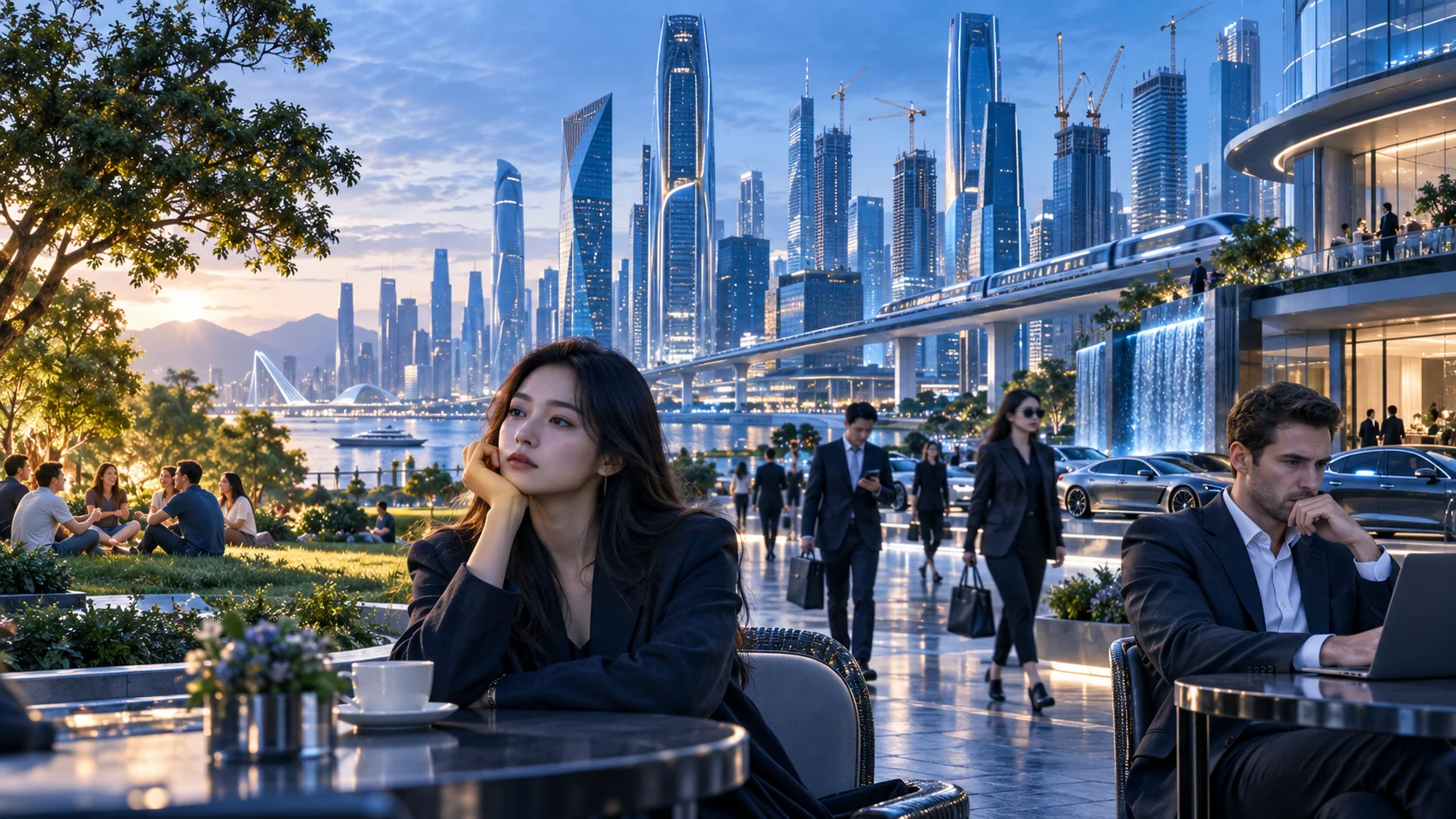 Some experts believe that when a country is already rich, any additional increase in economic wealth doesn't make its citizens happier.