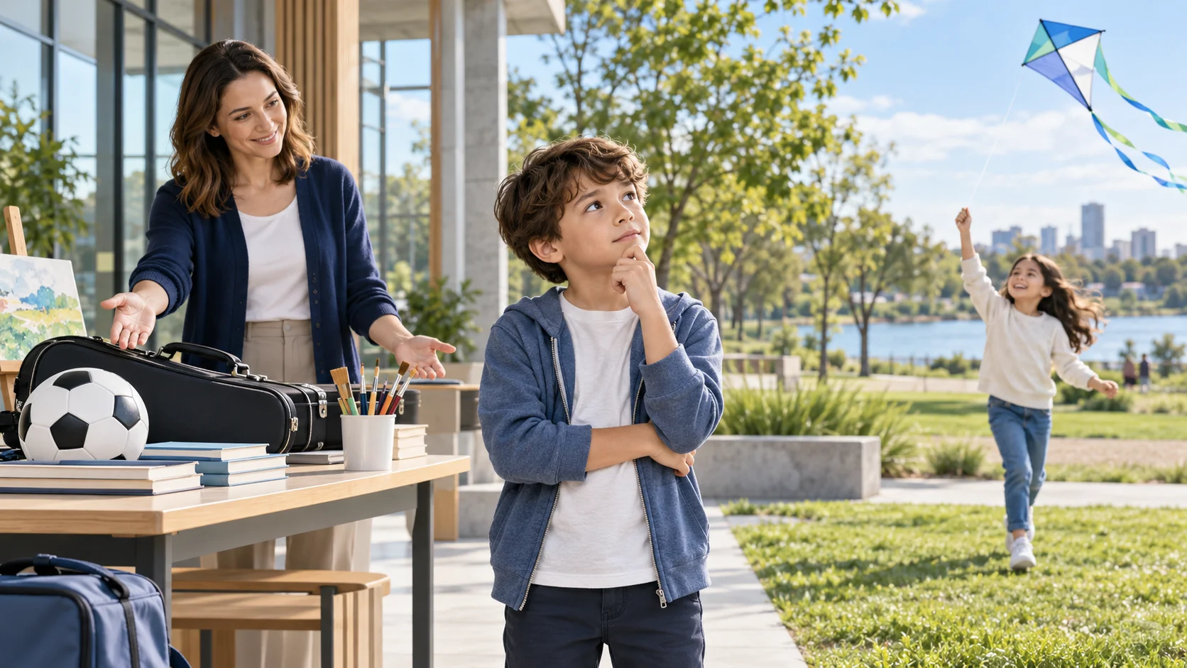 Some people say free time activities for children should be organized by parents. Others say that children should be free to choose what they do in their free time.
