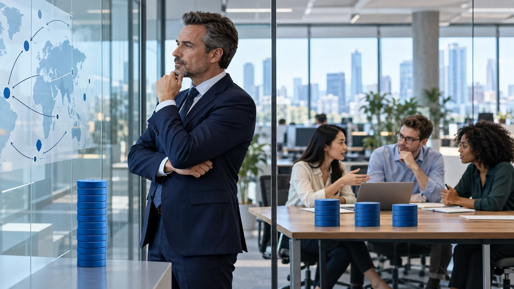 Some people think it is a good thing for senior managers to have much higher salaries than the other workers in a company.
