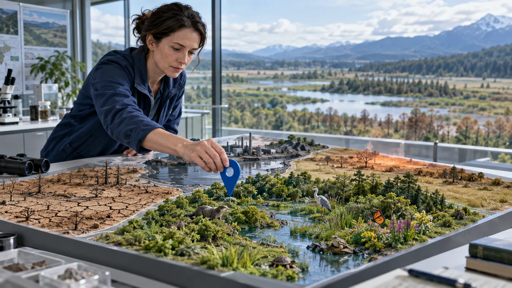 To solve our environmental problems, some people believe they must be prioritized first, leading to the view that biodiversity loss is the foremost ecological crisis of our time.