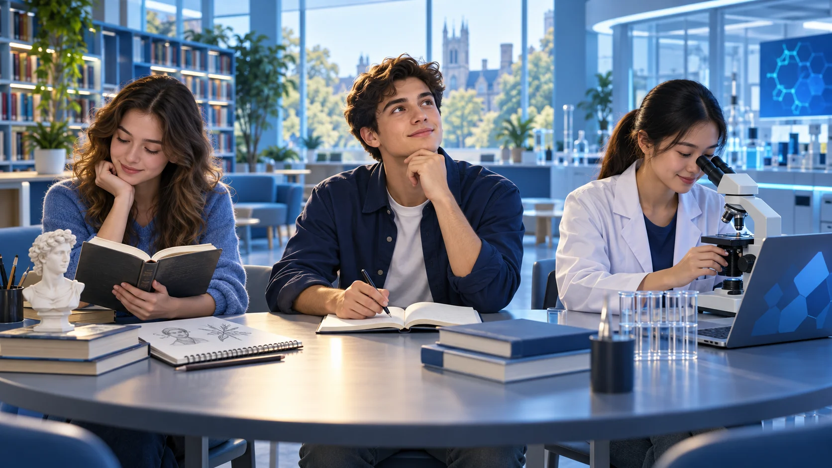 Some people think that all university students should study whatever they like. Others believe that they should only be allowed to study subjects that will be useful in the future, such as those related to science and technology. Discuss both these views and give your own opinion.