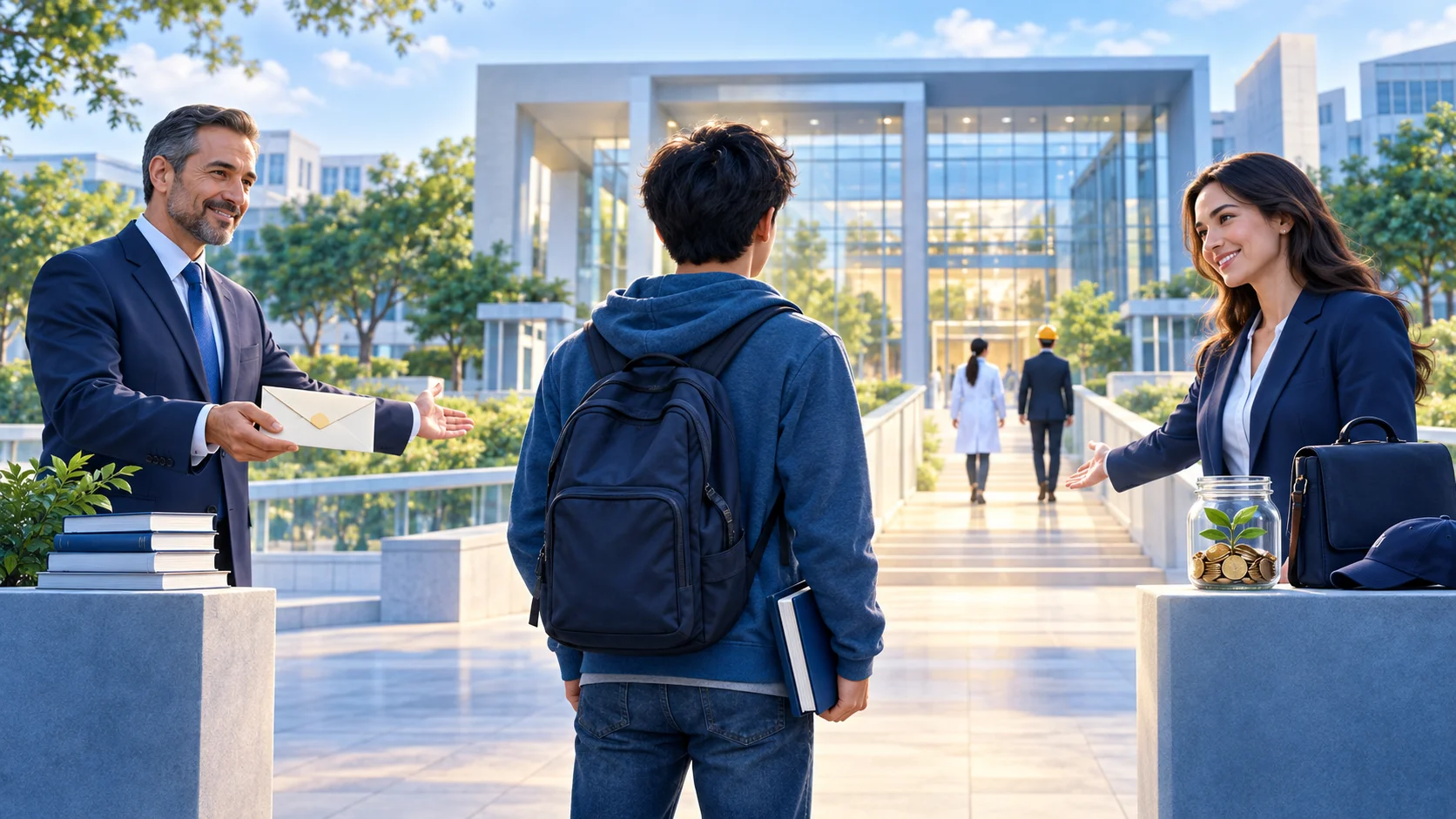 Some people think that the government should provide free education at every level. However, some say that individuals should pay for their university education. Discuss both views and give your opinion.