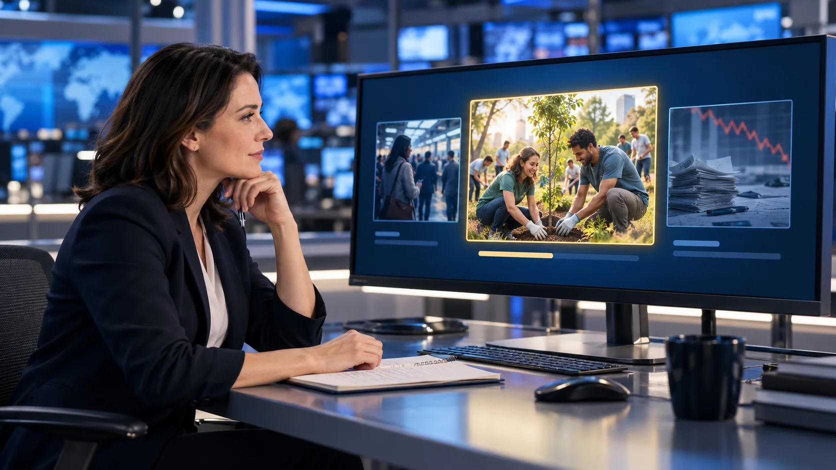 Many people believe that the media should focus on reporting more positive stories.
