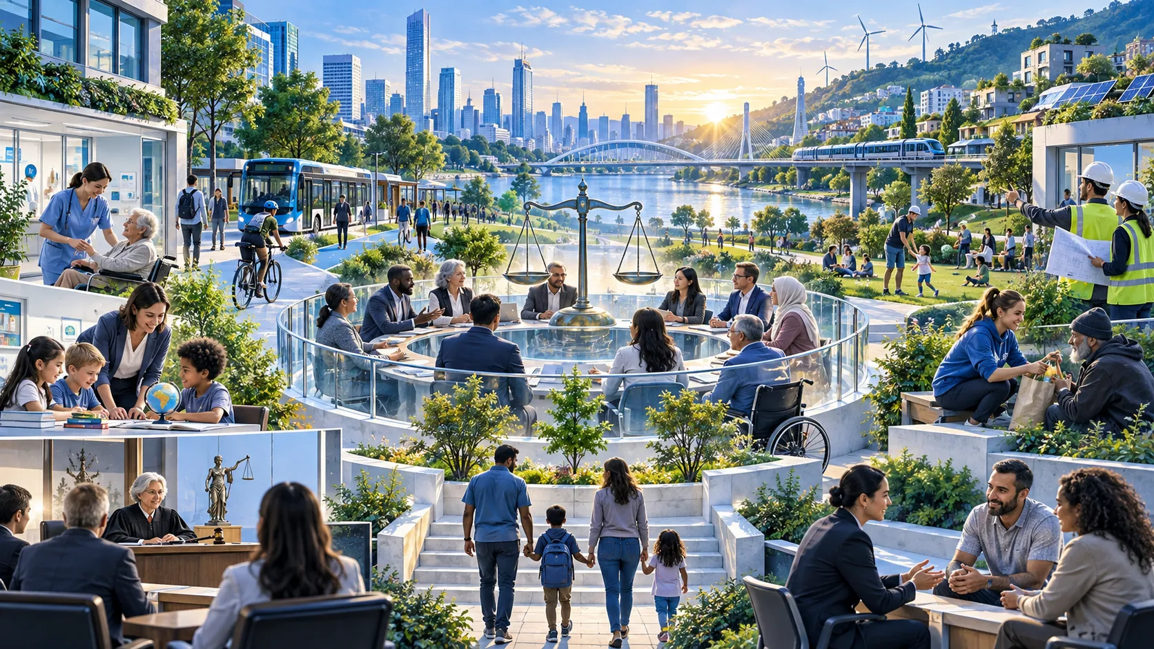 Throughout history, people have dreamed of living in a perfect society, but nobody has agreed on what an ideal society would look like.  What do you think is the most important element needed to make a society perfect?  How can the ideal society be achieved?