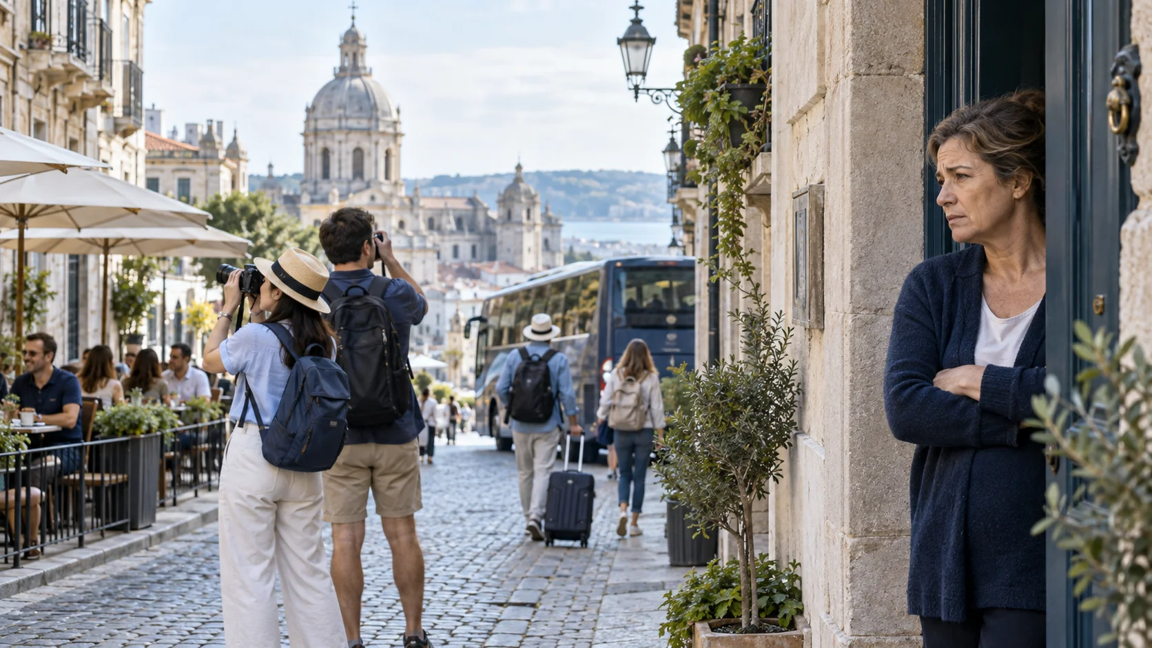Why don't some people like their city to become a tourist attraction?