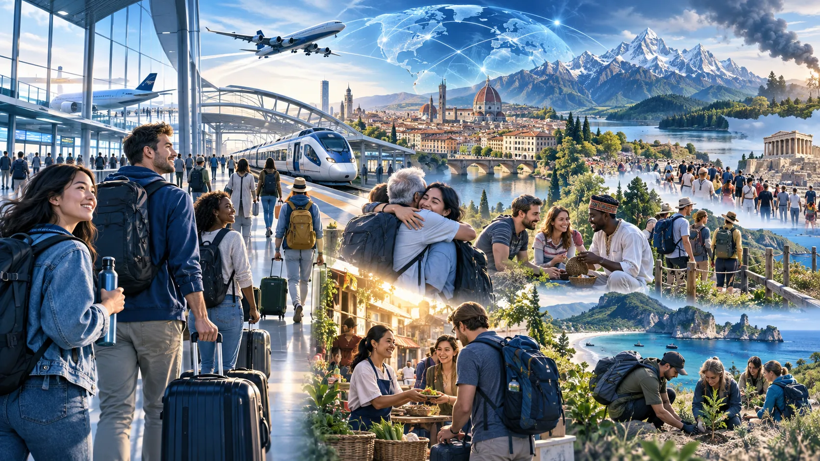 It has become easier and more affordable for people to travel to other countries.  Do you think this is a positive or negative development?
