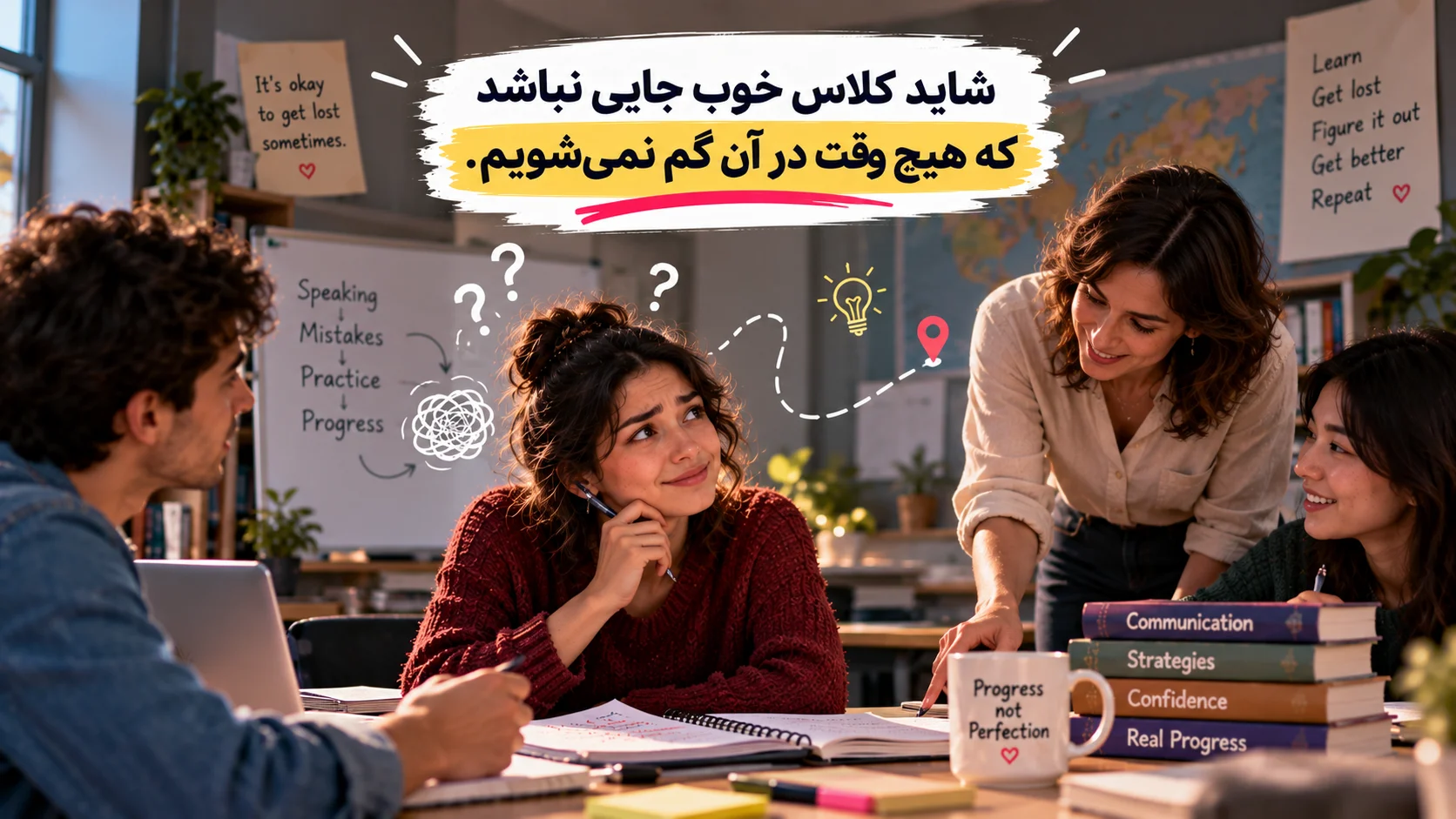 شاید کلاس خوب جایی نباشد که هیچ‌وقت در آن گم نمی‌شویم.
