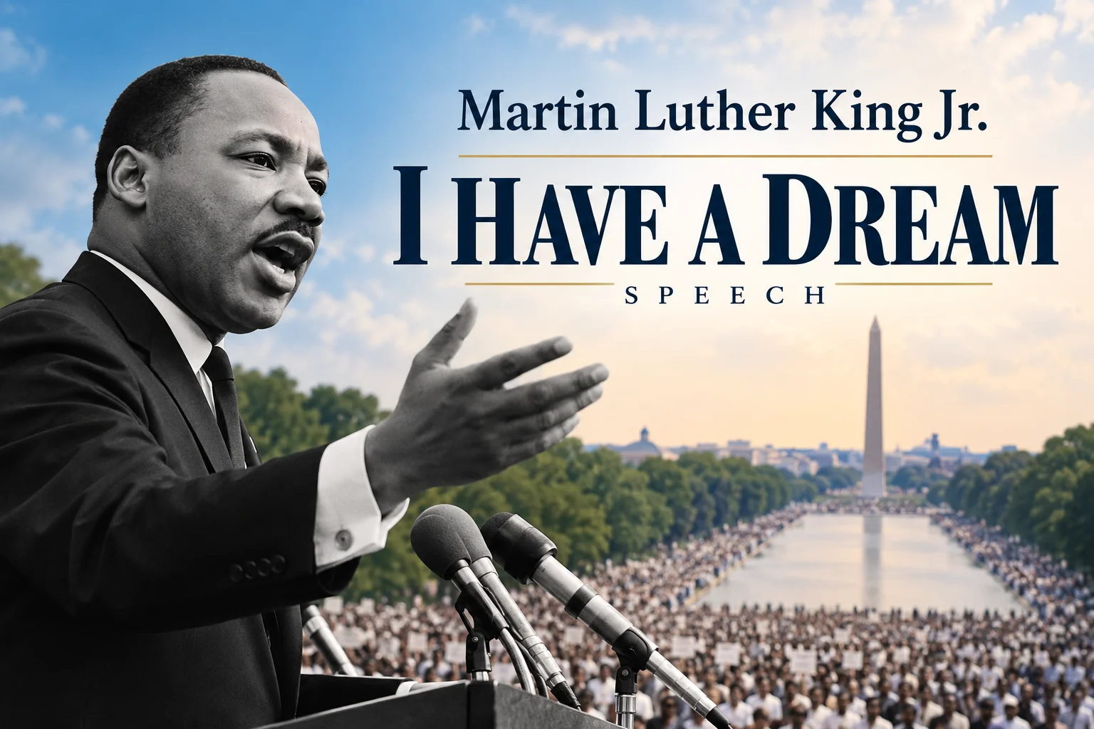 Martin Luther King Jr. - I have a dream...