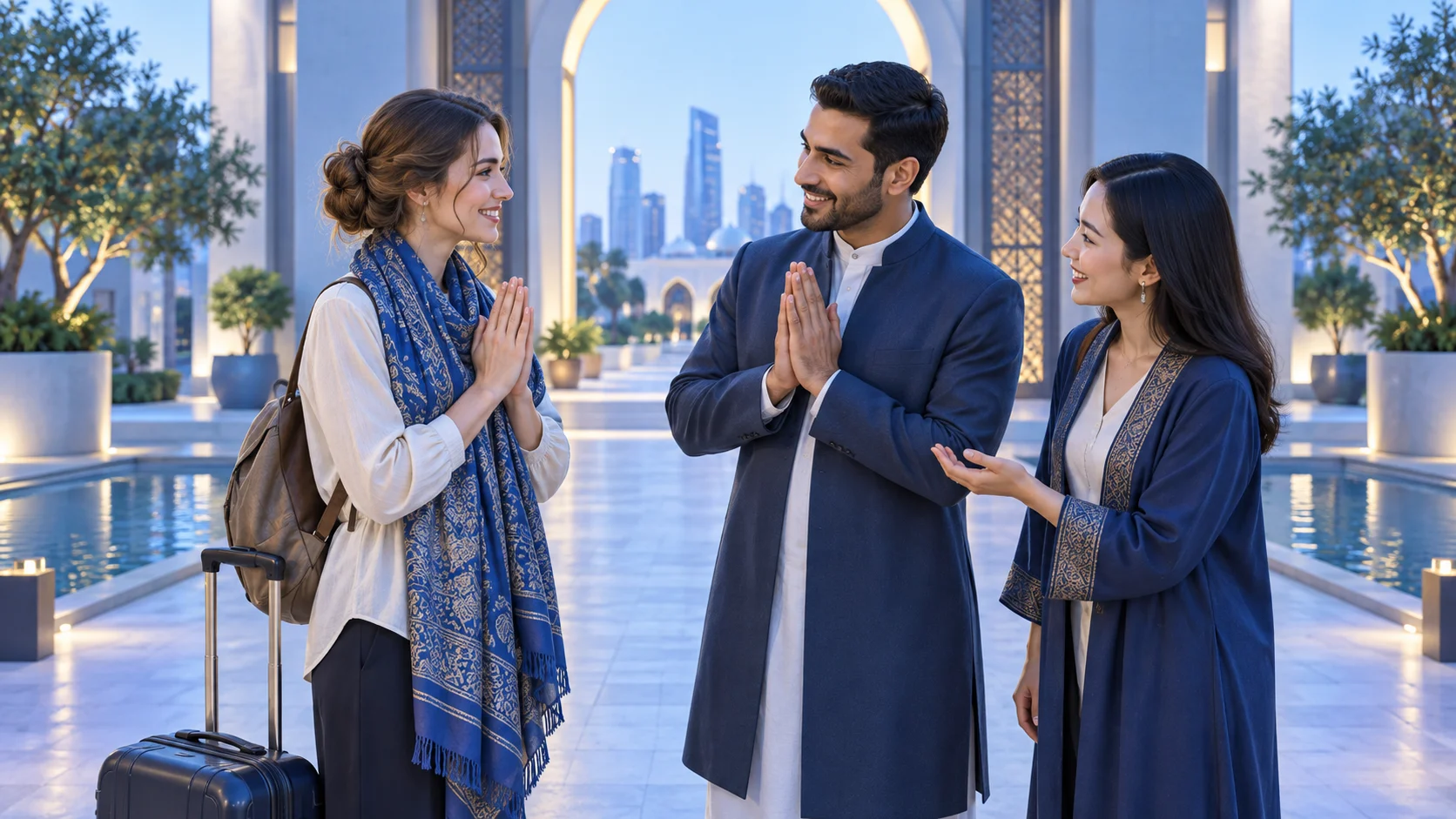 Some people believe that visitors to other countries should follow local customs and behavior. Others disagree and think that the host country should welcome cultural differences. Discuss both views and give your opinion.