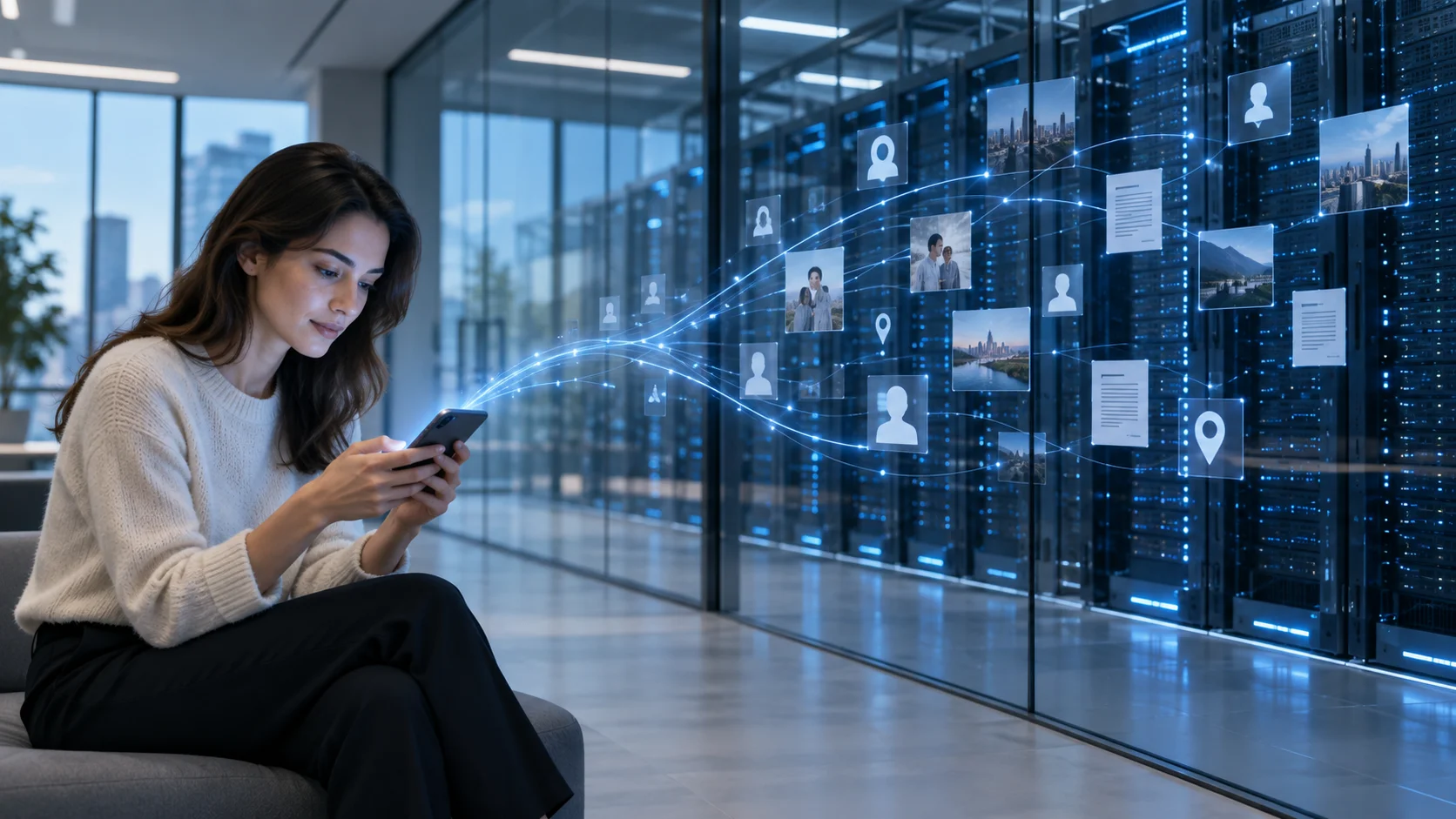 The personal information of many individuals is held by large internet companies and organizations.