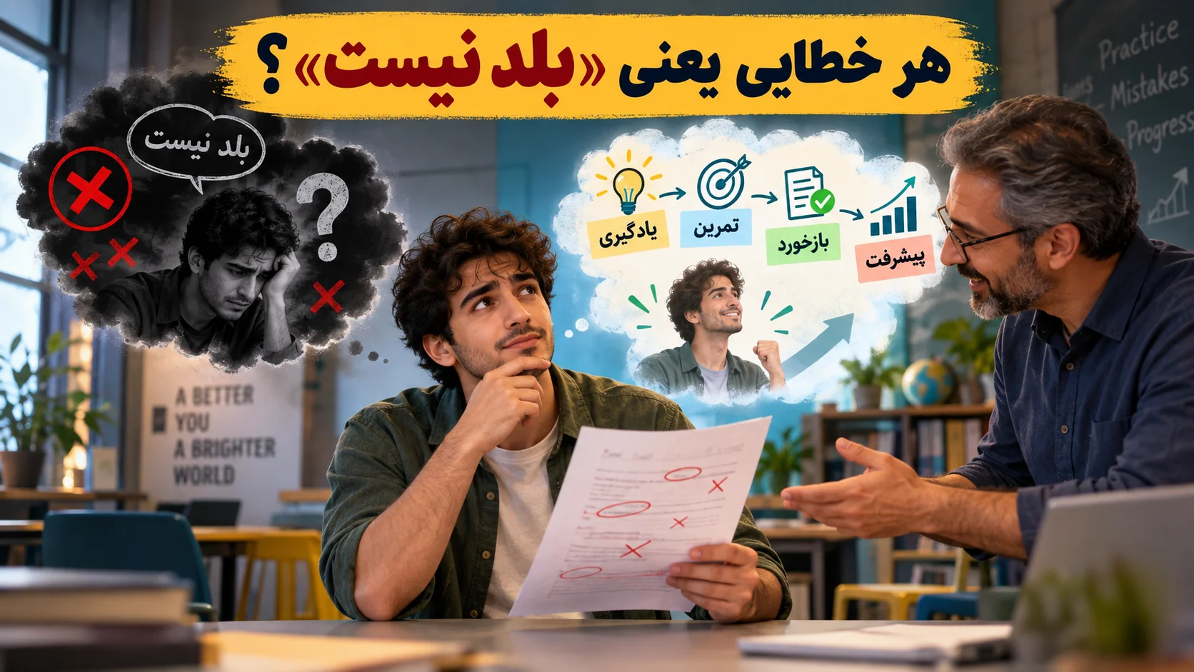 هر خطایی یعنی «بلد نیست»؟