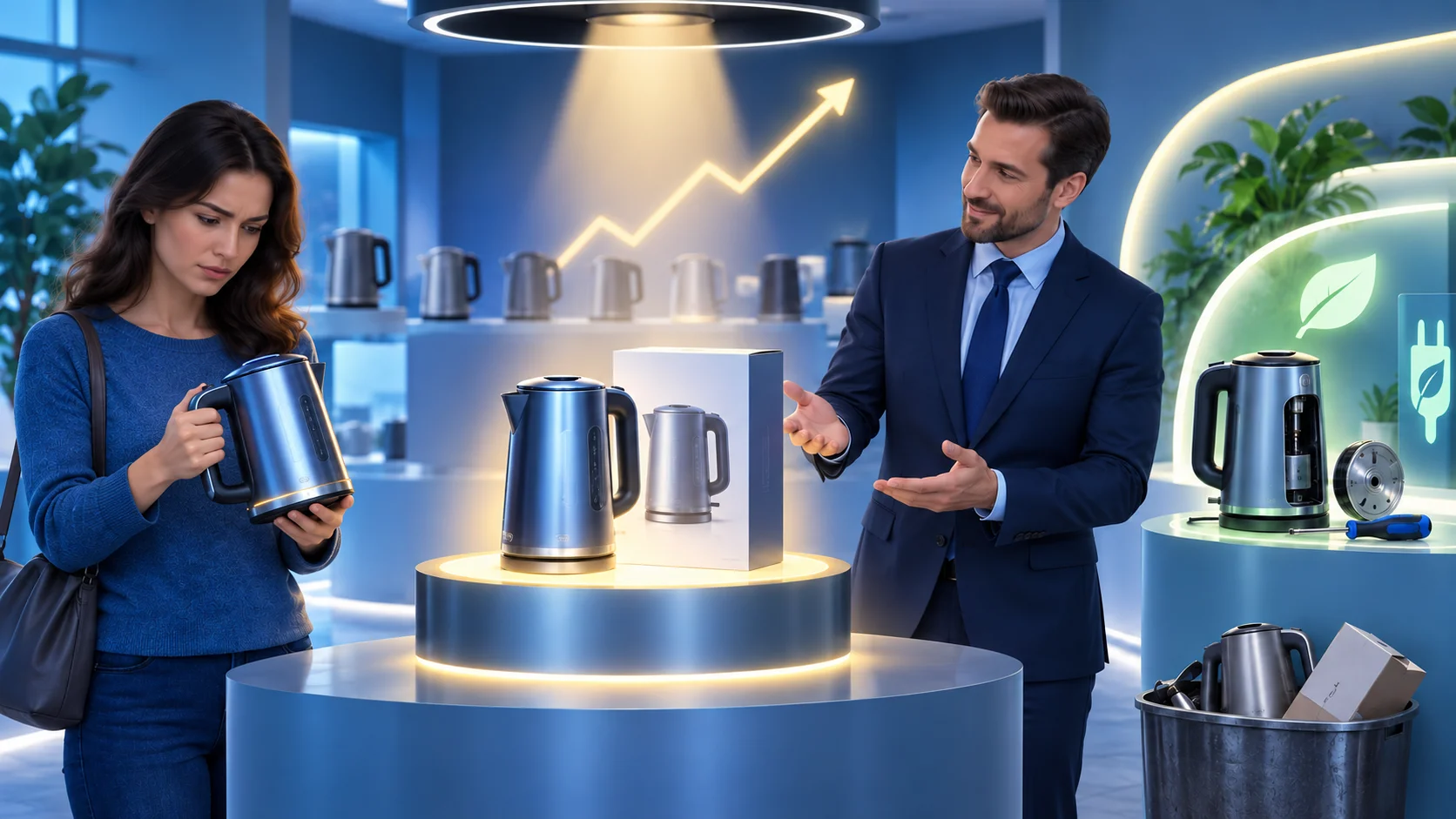 In their advertising, businesses nowadays usually emphasize that their products are new in some way.Why is this the case?Do you think it is a positive or negative development?