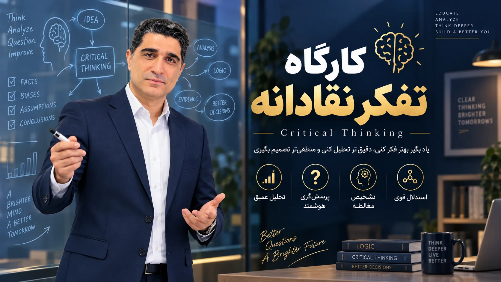 کارگاه تفکر نقادانه | Critical Thinking